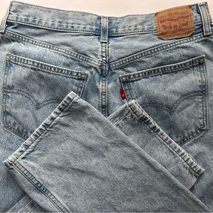 Levi's Low Pro Straight Light Wash Jeans